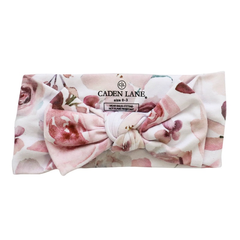 Rosie’s Rose Garden Large Bow Headwrap