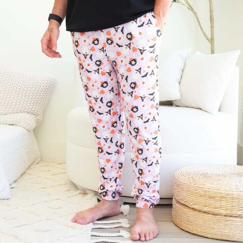 Men’s Jogger Pajama Pants | Let’s Go Ghouls