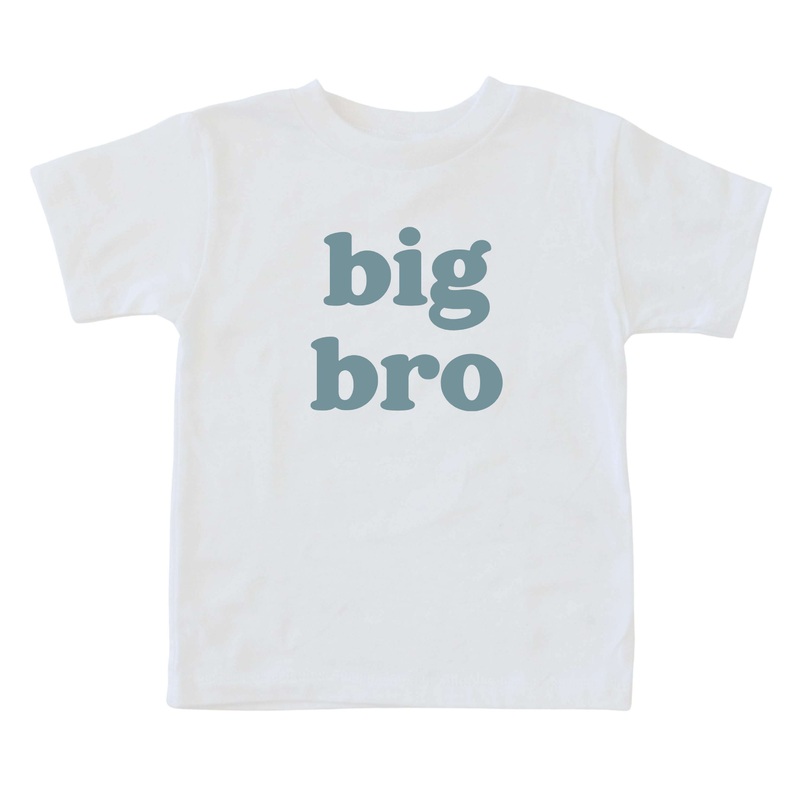 Big Bro Graphic Tee | White