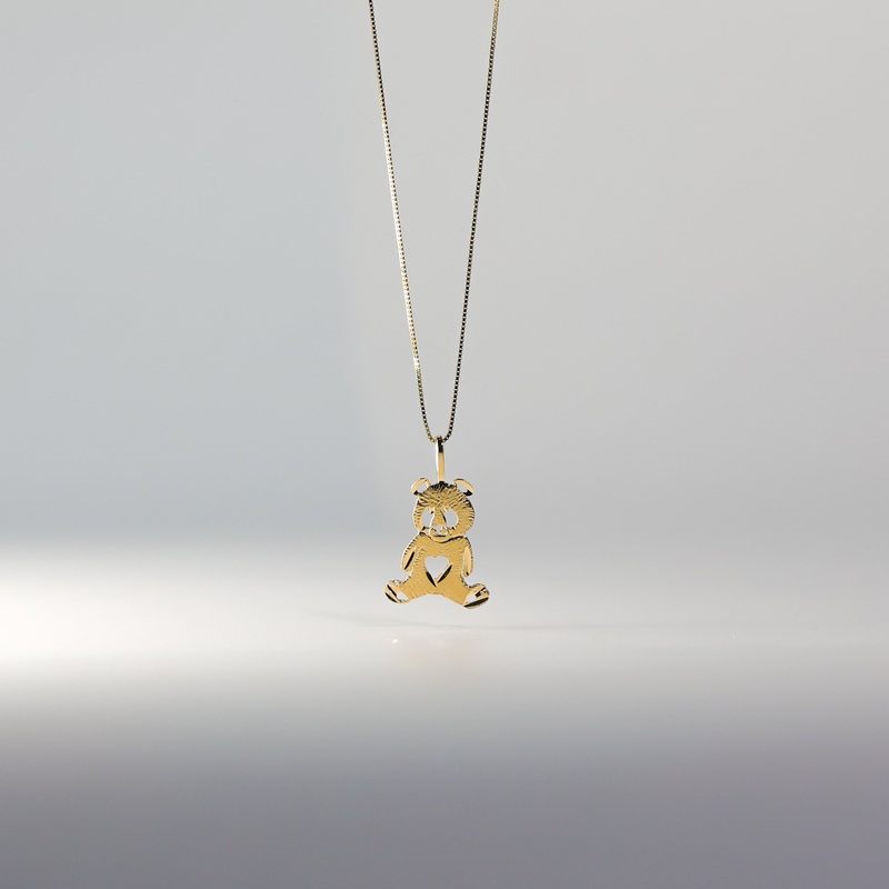 Gold Bear Pendant – Model 2341