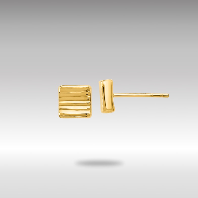 Gold Leslie’s 14K Gold Post Earrings – Model LE1249
