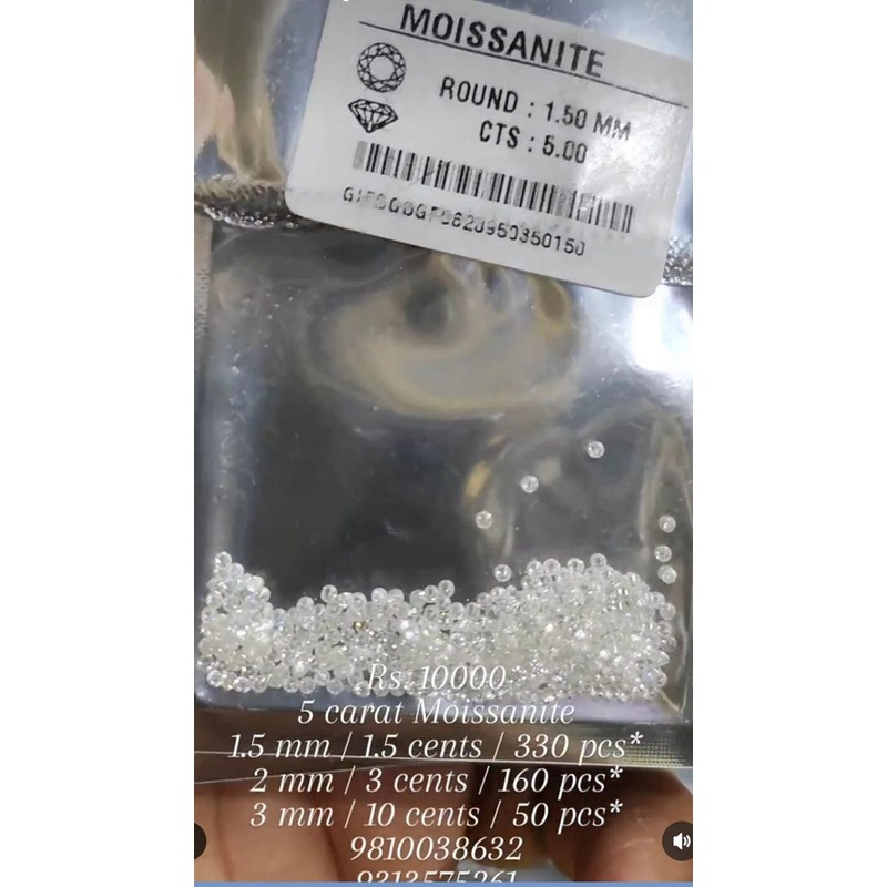 Moissanite Diamond By  MOIS1001