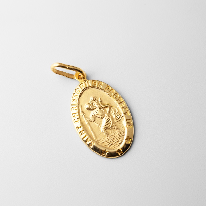 Saint Christopher Protect Us Pendant – Model 270