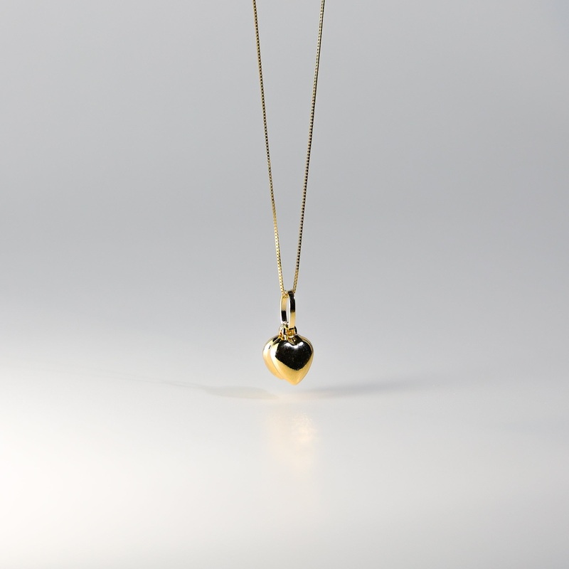 Gold Two Hearts Pendant – Model PT0447