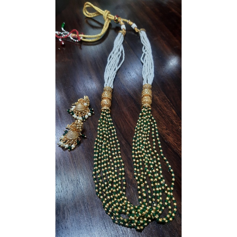 Jewelshingar Fine Antique Strings Jewellery Necklace Set for Women