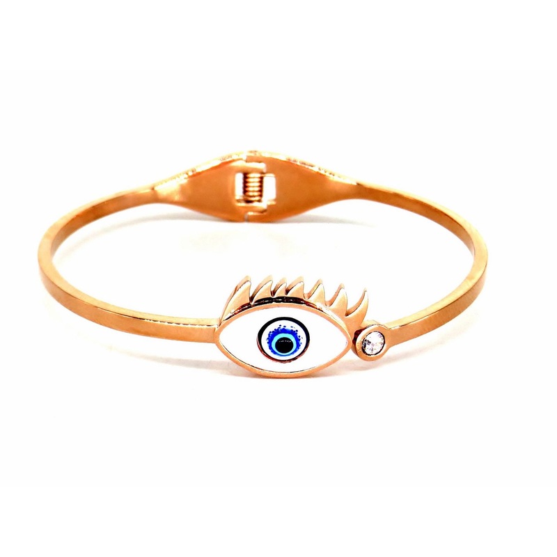 Jewelshingar Jewellery RoseGold Plated Diamond Bracelets For Women ( 61449SPB )