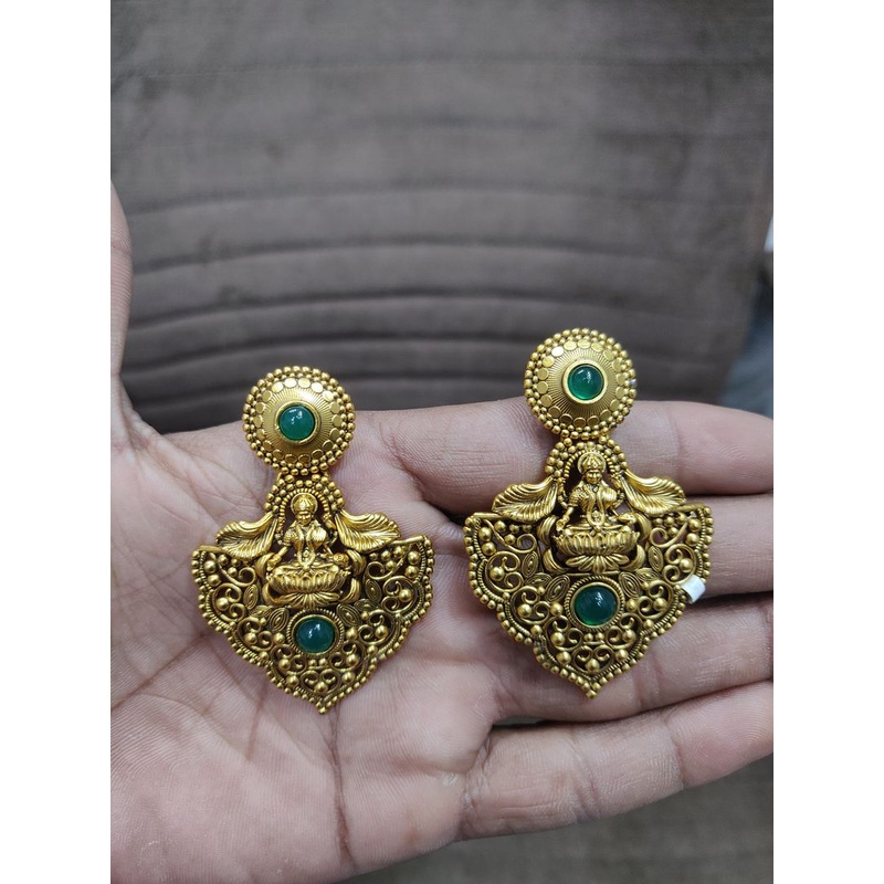 Fine Polki Kundan Earrings By  PKE80063