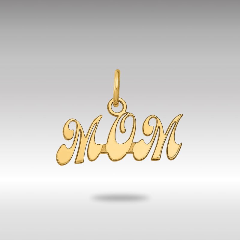 Gold MOM Charm – Model K2632