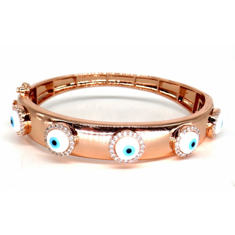 Jewelshingar Jewellery RoseGold Plated Diamond Bracelets For Women ( 61440SPB )