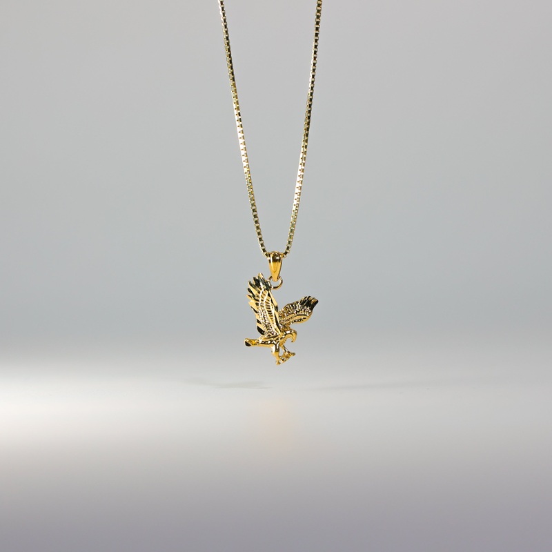 Gold Eagle Pendant – Model 1595