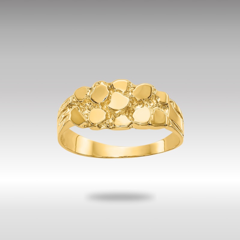 Gold Nugget Ring Model-NR11