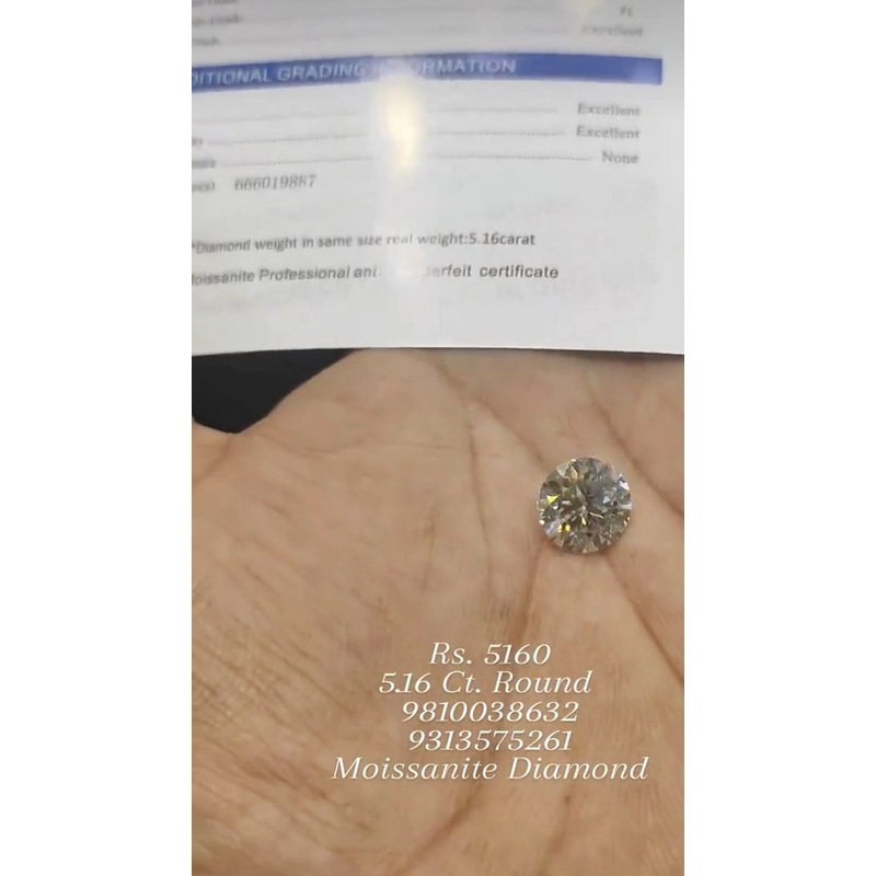 Moissanite Diamond By  MOIS1024