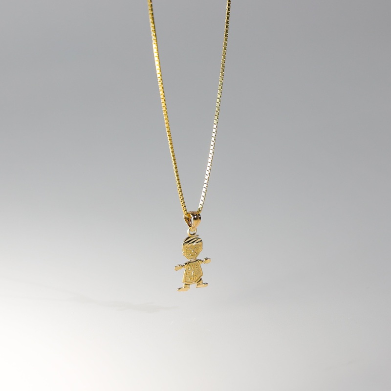 Gold “It’s A Boy” Pendant – Model 663