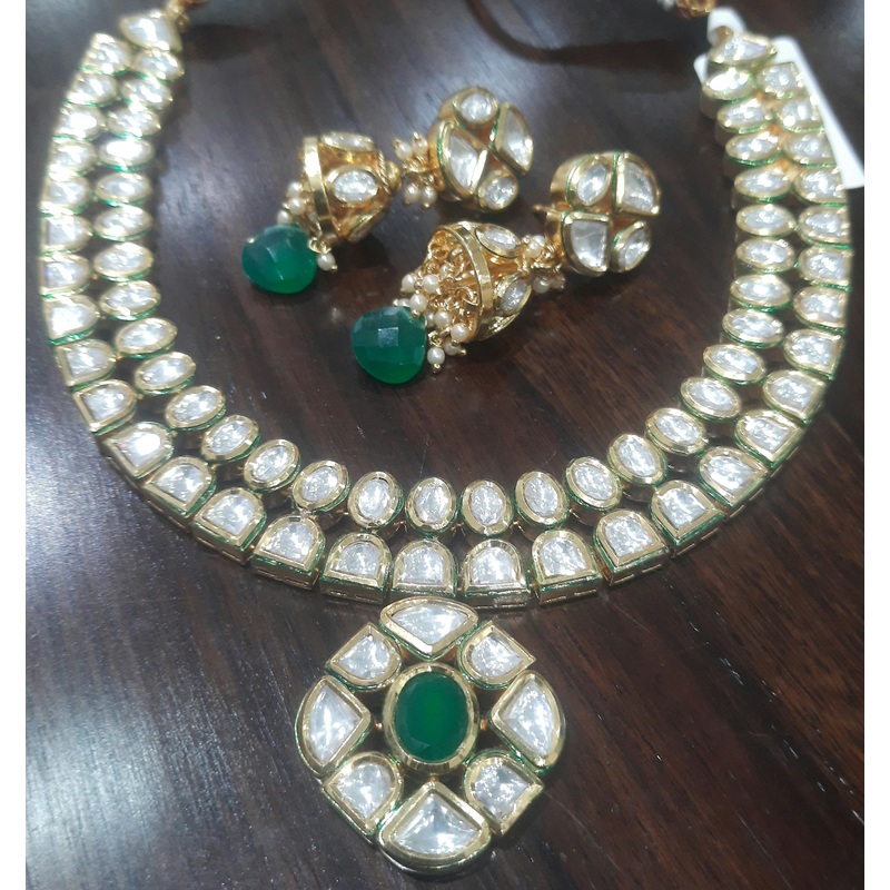 Jewelshingar Fine polki Kundan Jewellery Set for Women