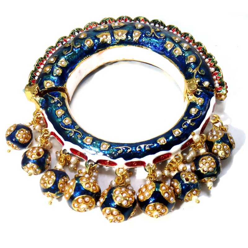 Jewelshingar Jewellery Gold Plated Diamond Bracelet For Women ( 61519ACB )