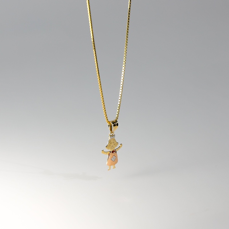 Gold Girl Pendant – Model 2397