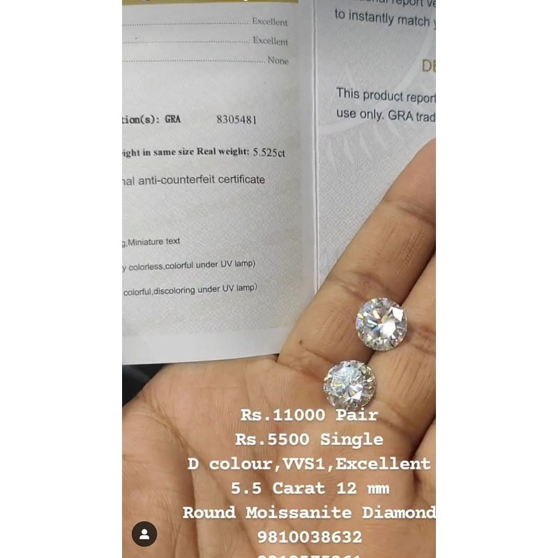 Moissanite Diamond By  MOIS1045