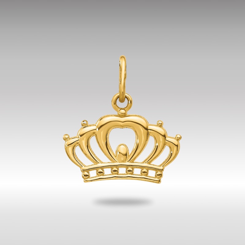Gold Small Crown Charm – Model YC1036