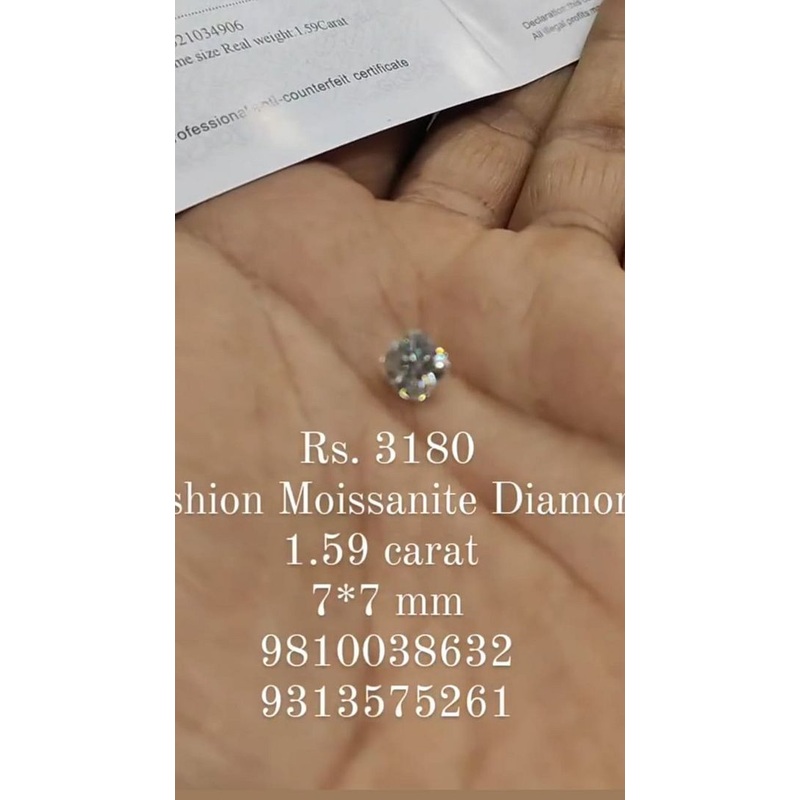 Moissanite Diamond By  MOIS1015