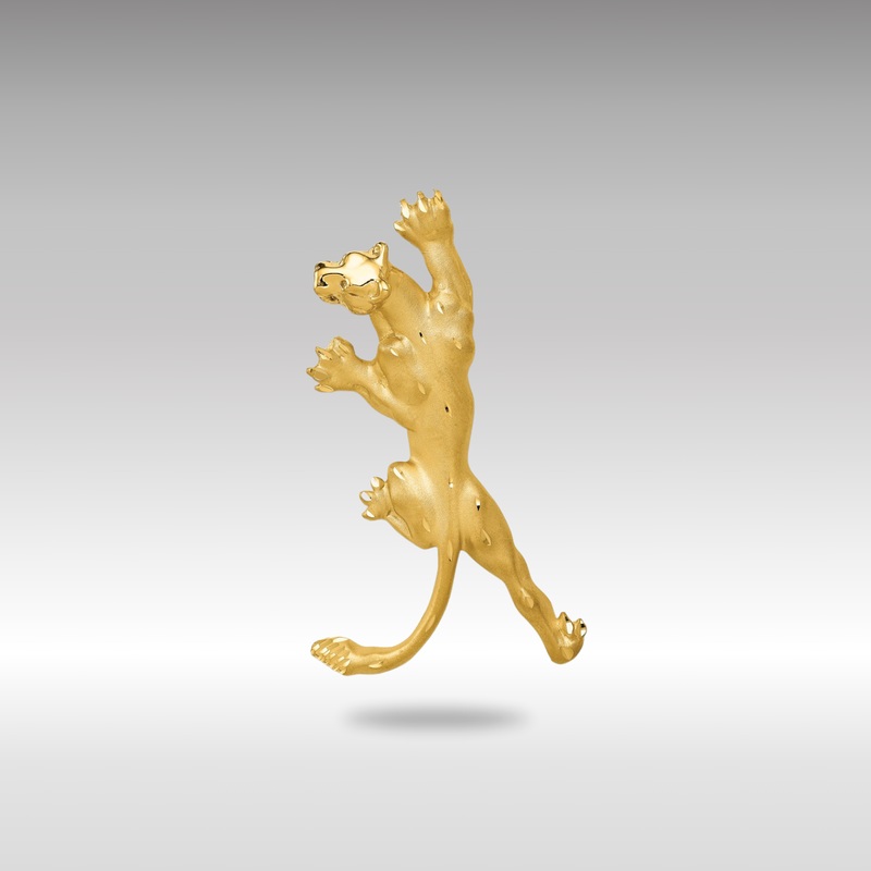 Gold Extra Large Panther Pendant Slide – Model C90