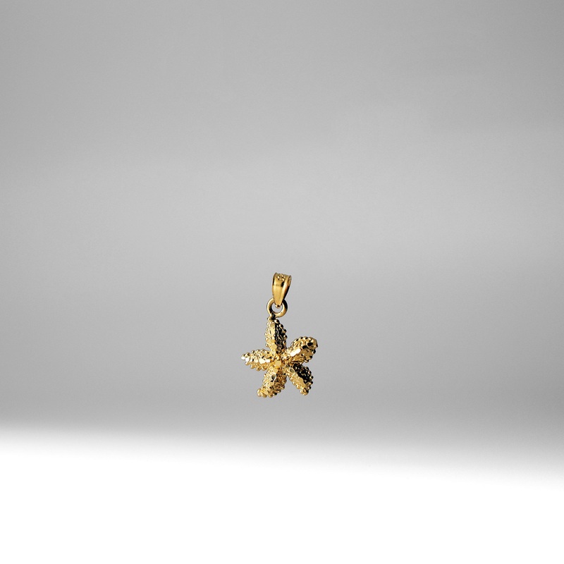 Gold Starfish Pendant – Model 1689