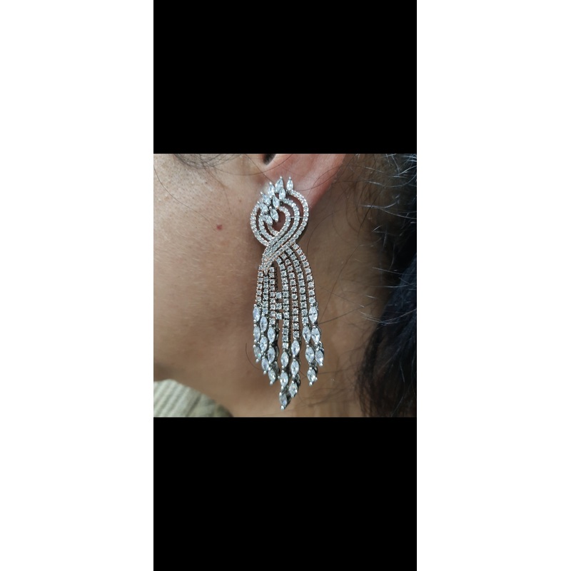 Jewelshingar Finest CZ AAA Quality Earrings
