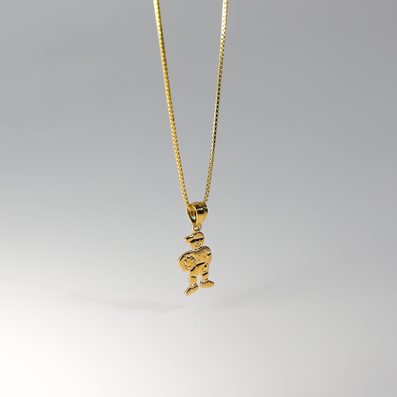 Gold Soccer Boy Or Little Soccer Boy Pendant – Model 2017