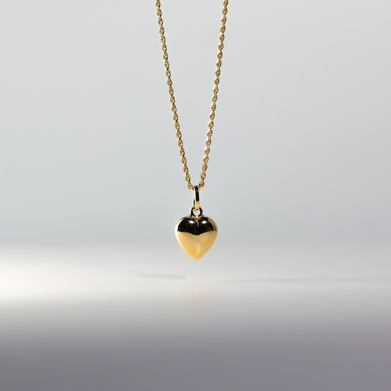 Gold Heart Pendant – Model PT0445