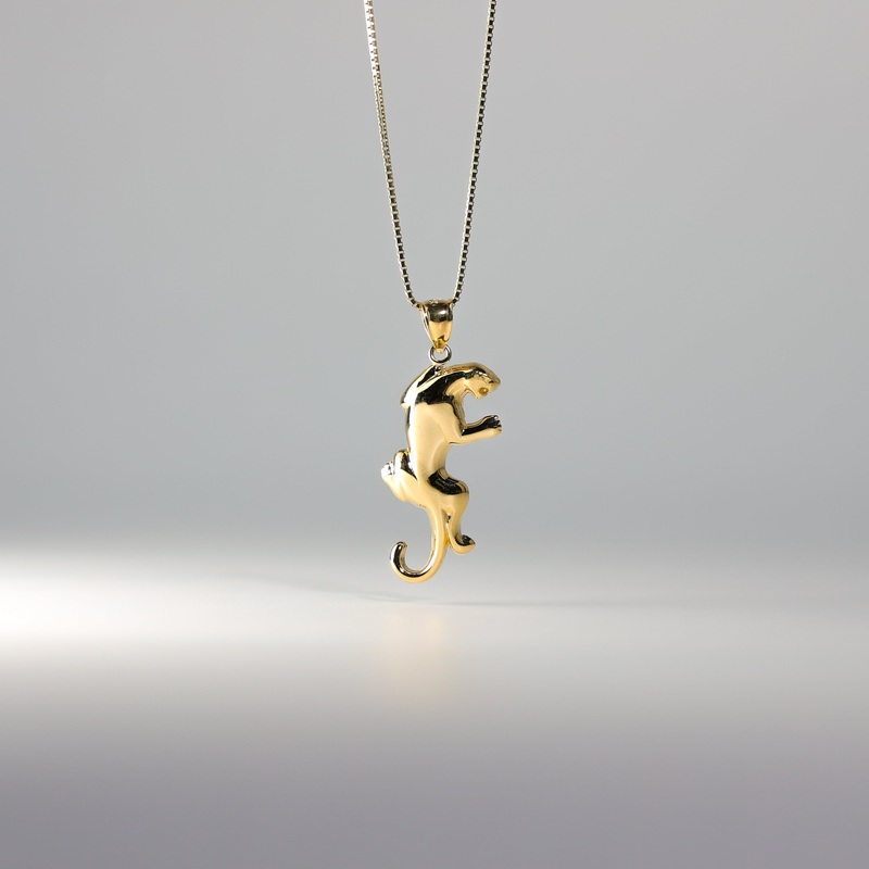 Gold Panther Pendant – Model 1618