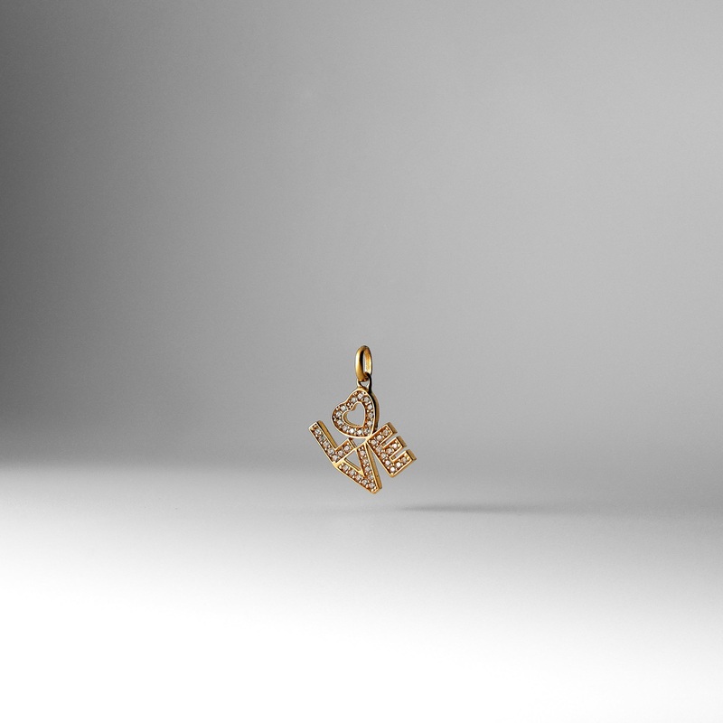 Gold Love Pendant