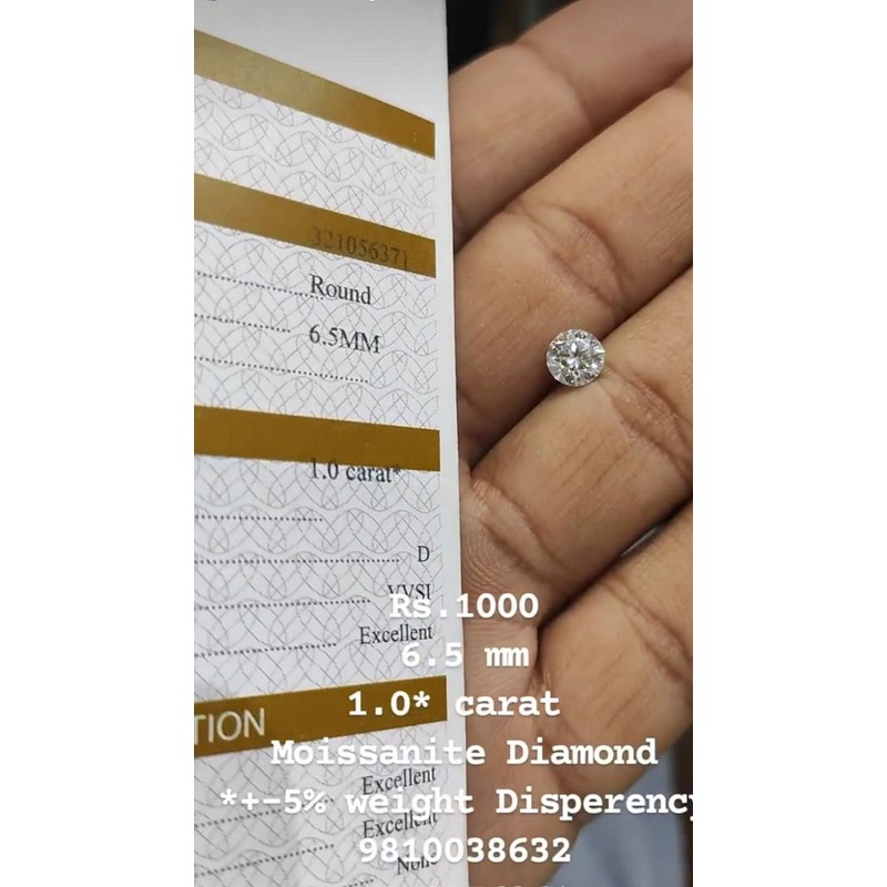 Moissanite Diamond By  MOIS1013