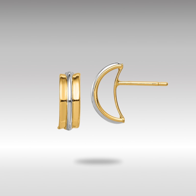 Gold Madi K Post Earrings – Model SE2986