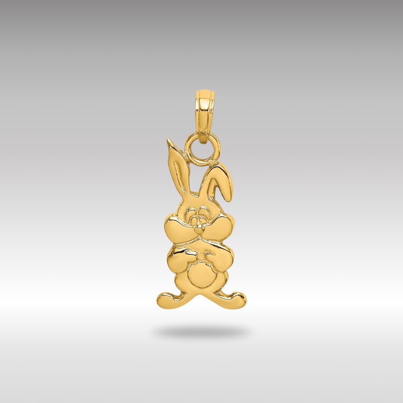 Gold Rabbit Charm – Model K6493