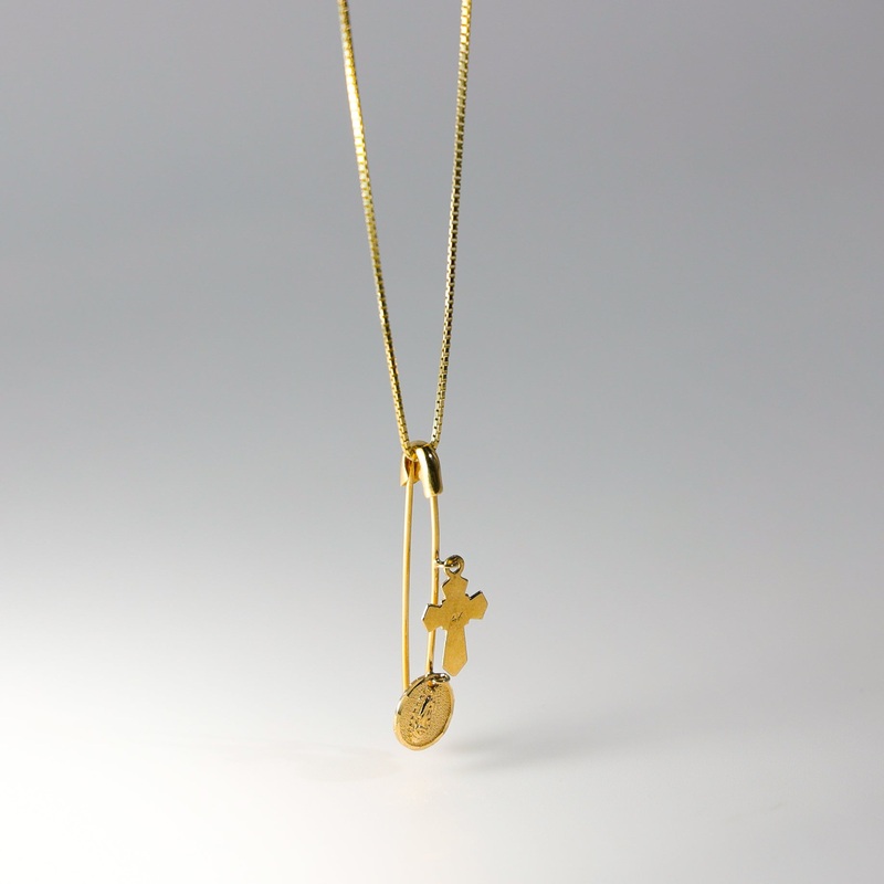 Gold Religious Hang on Clip Pendant – Model 1997