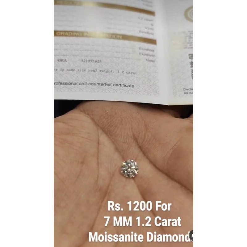 Moissanite Diamond By  MOIS1020