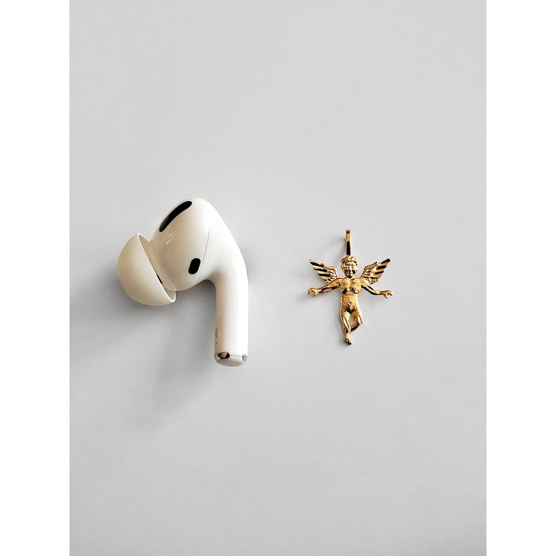 Gold Baby Angel Pendant – Model 1496