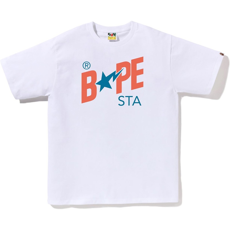 COLORS BAPE STA LOGO TEE MENS