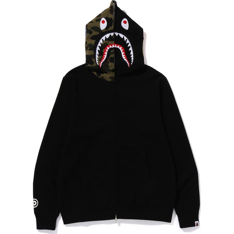 SHARK FULL ZIP HOODIE MENS