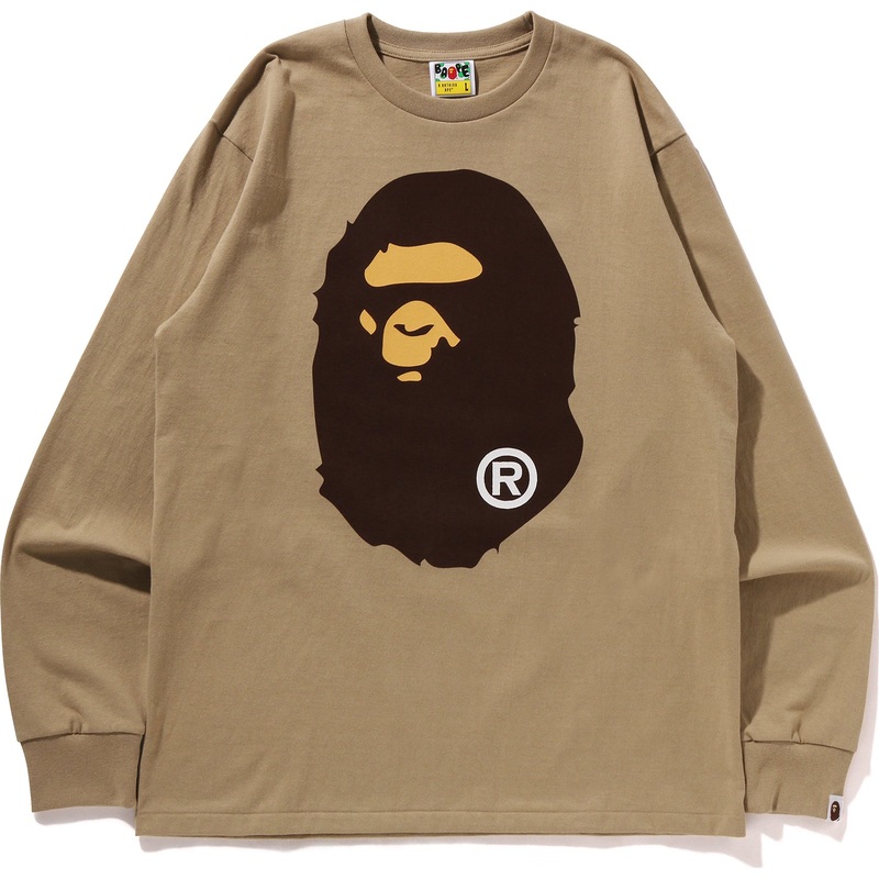 BIG APE HEAD L/S TEE MENS