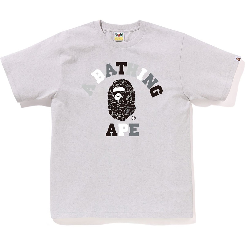 NEON CAMO COLLEGE TEE MENS