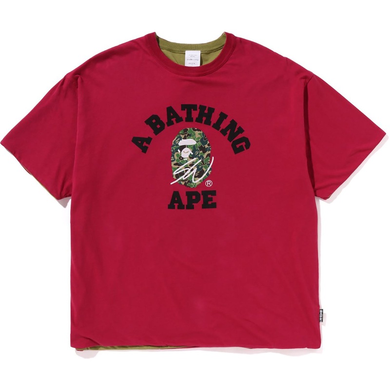 BAPE X SEAN WOTHERSPOON REVERSIBLE TEE MENS