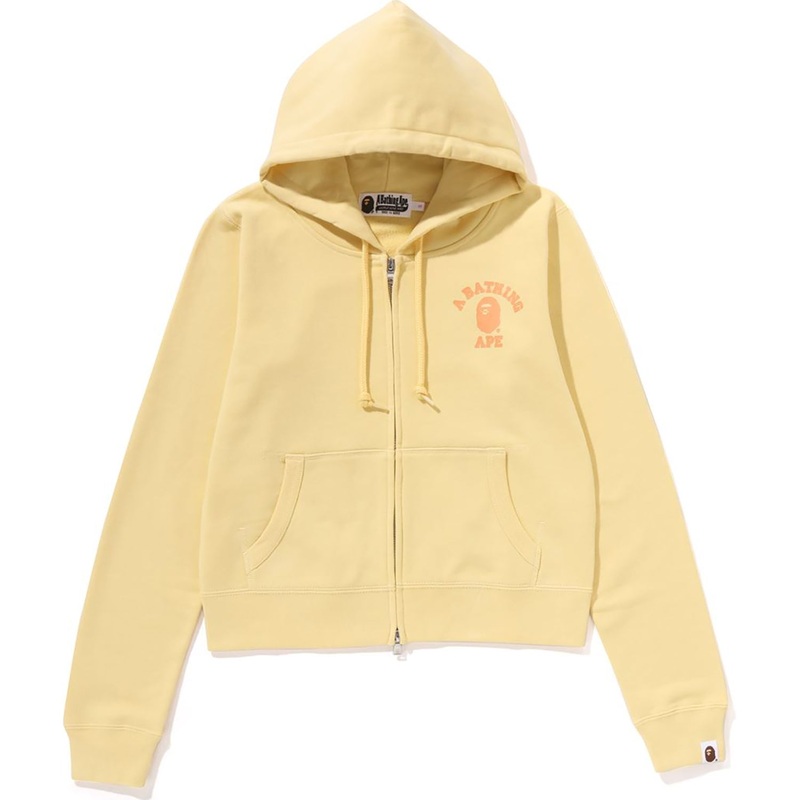 COLLEGE ZIP HOODIE LADIES