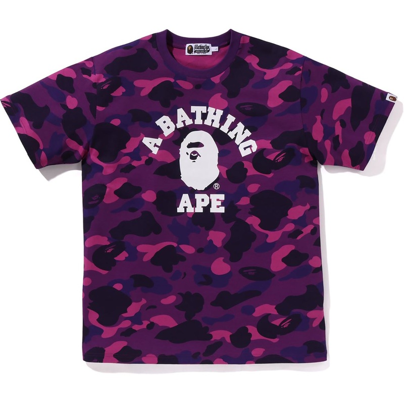 COLOR CAMO COLLEGE TEE MENS