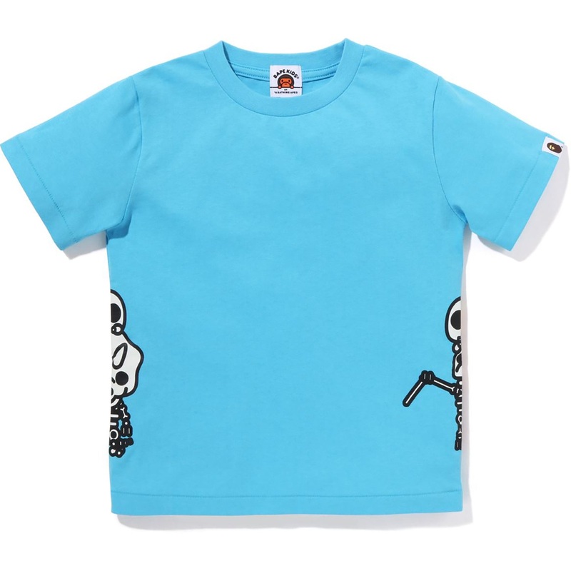 GLOW IN THE DARK BONE DINOSAUR TEE KIDS