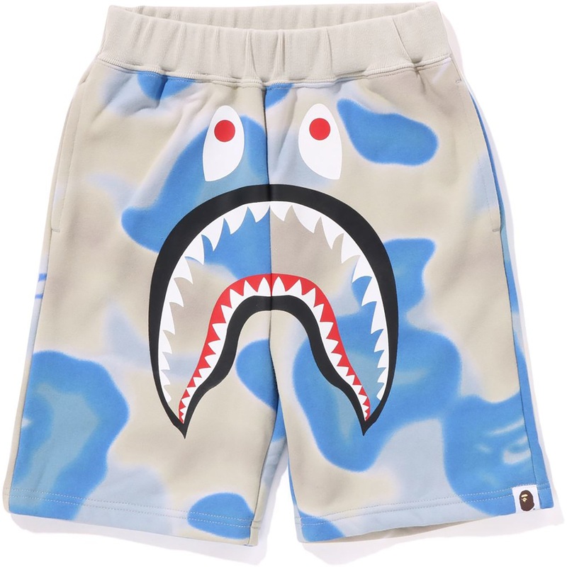 LIQUID CAMO SHARK SWEAT SHORTS KIDS