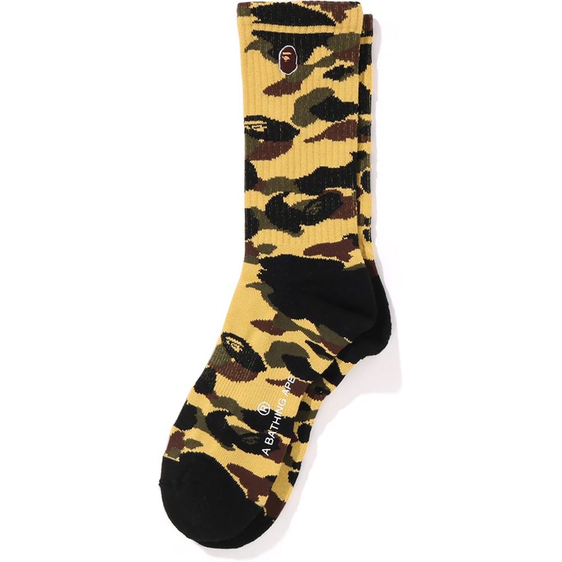1ST CAMO APE HEAD ONE POINT SOCKS MENS