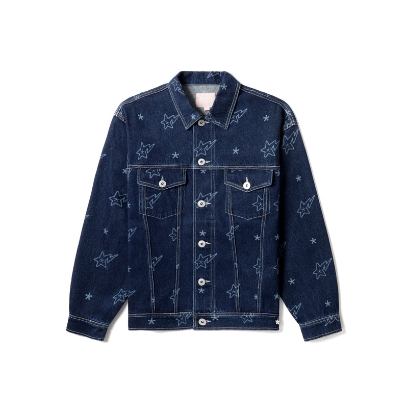 BAPY BAPE STA DENIM JACKET LADIES