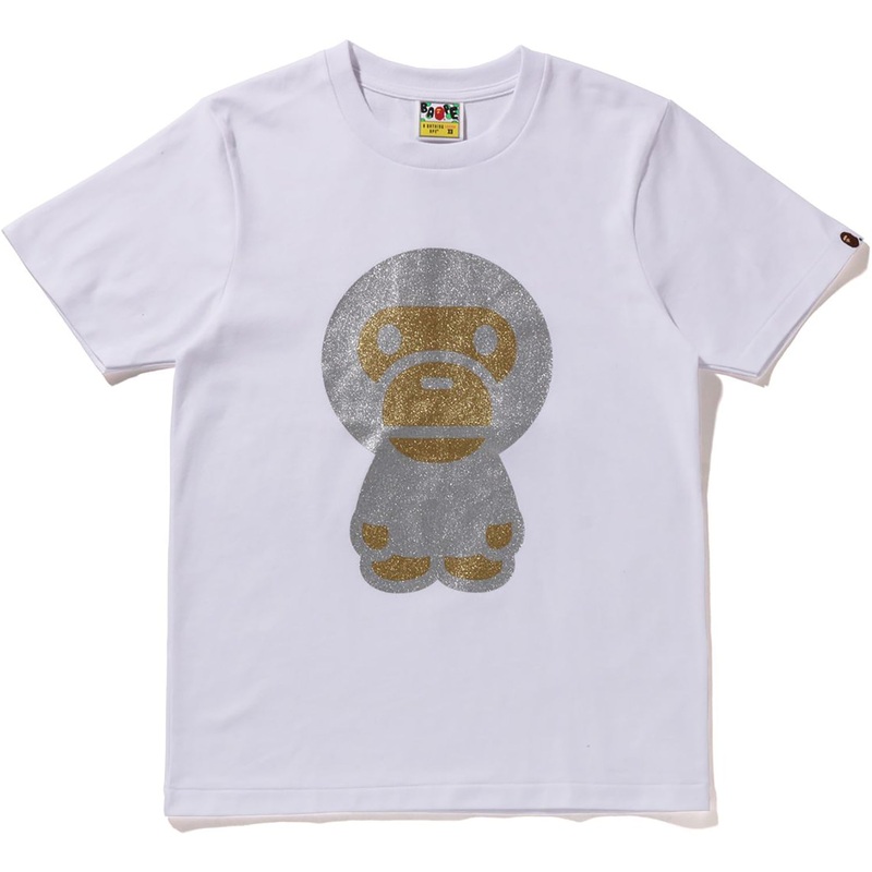 GLITTER BIG BABY MILO TEE LADIES