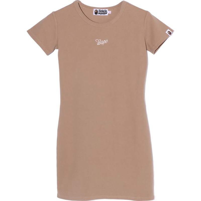 PIGMENT DYE RIB TEE ONEPIECE LADIES