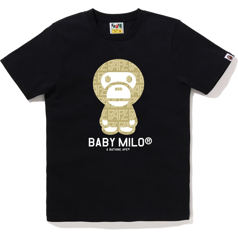 BAPE LOGO MONOGRAM BABY MILO TEE LADIES